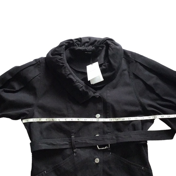 NWT Isabel Marant Dipazo Jacket Off Black, size US 4 - Picture 14 of 16